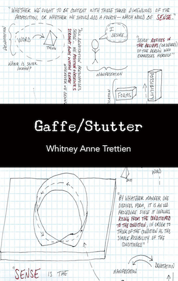 Gaffe/Stutter (punctum books, 2013)
