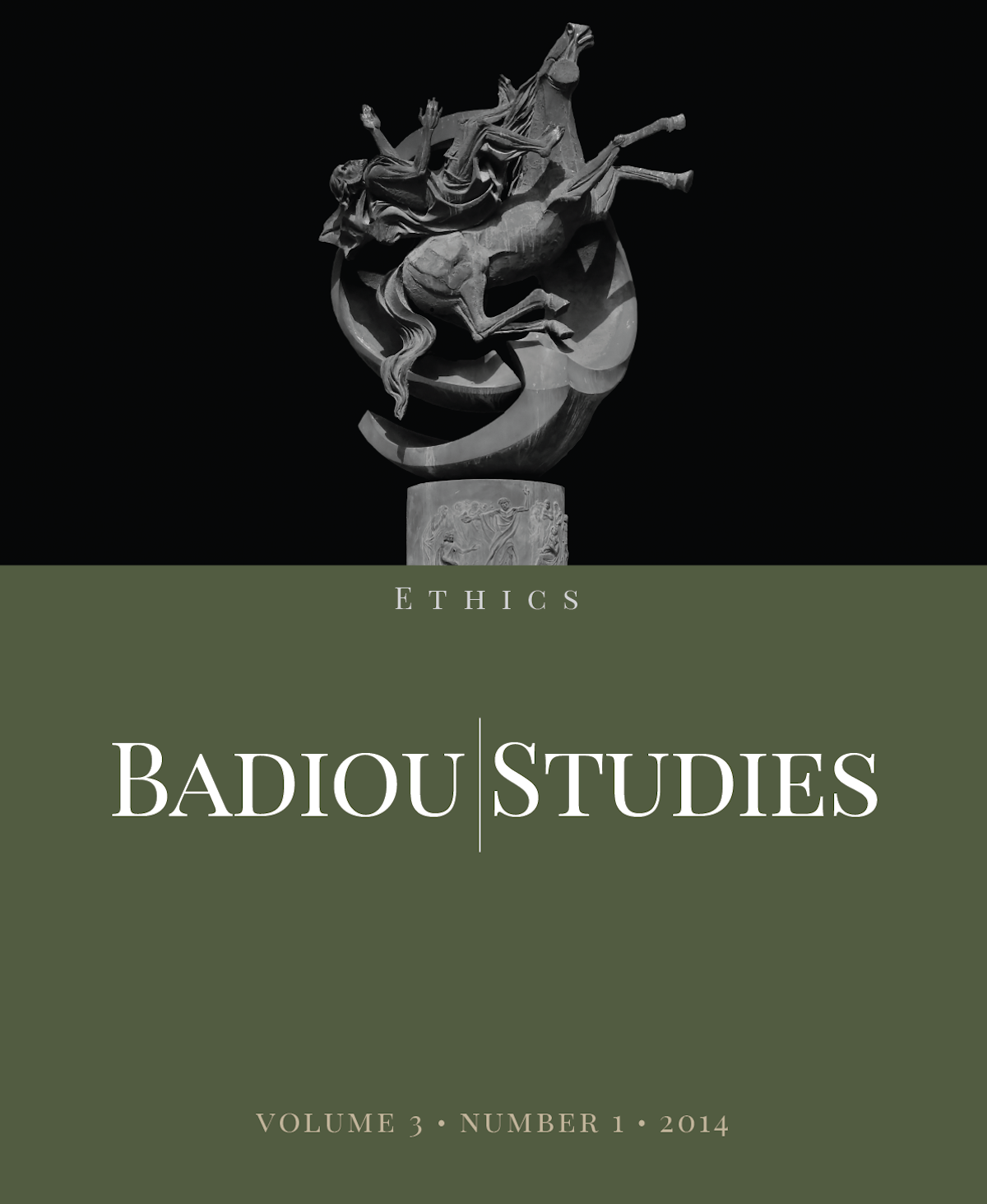 Journal of Badiou Studies 3: On Ethics (punctum books, 2014)