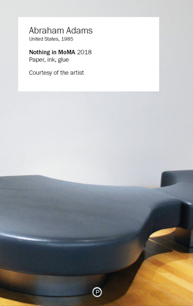 Nothing in MoMA (punctum books, 2018)