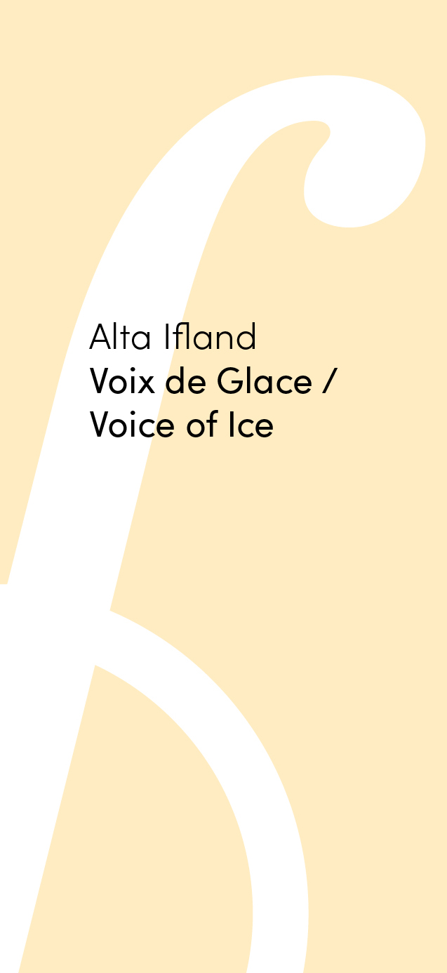Voix de Glace / Voice of Ice (punctum books, 2025)